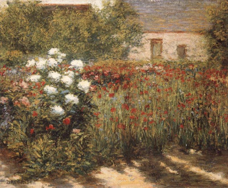 Garden at Giverny, John Leslie Breck